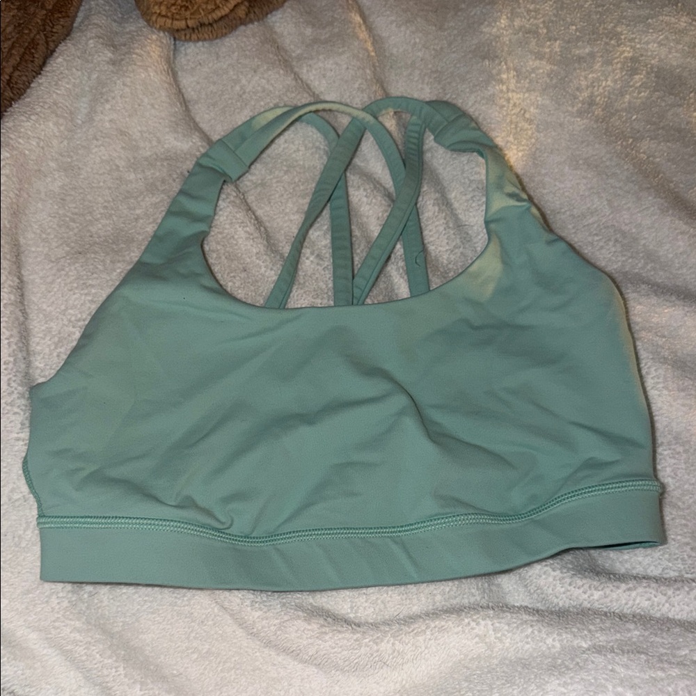 lululemon athletica Strappy Sports Bra - Teal